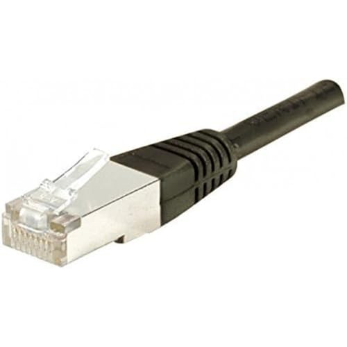 Dexlan Netzwerkkabel Patchkabel RJ45 SSTP CAT 6 1 m schwarz von Dexlan