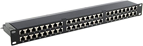 Dexlan Panel 19 VARI 48P 1U CAT6 STP von EXC