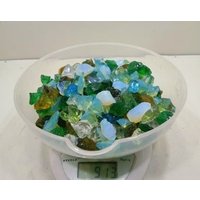 913 Gramm Natürliche Andara Kristall Spezial Kies Mix Farben Monatomic von DeyCrystalStones