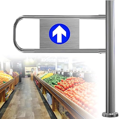 Dfdieratve Supermarkt Eingang Sicherheit Tor Lager Industriell Metall Handbuch Swing Tor, 50/60/70/80/90/100cm Automatisch Schließen Unidirektional Tür für Speichern Right-500 * 100cm Dfdieratve Supermarkt Eingang Sicherheit Tor Lager Industriell Metall Handbuch Swing Tor, 50/60/70/80/90/100cm Automatisch Schließen Unidirektional Tür für Speichern Right-500 * 100cm von Dfdieratve
