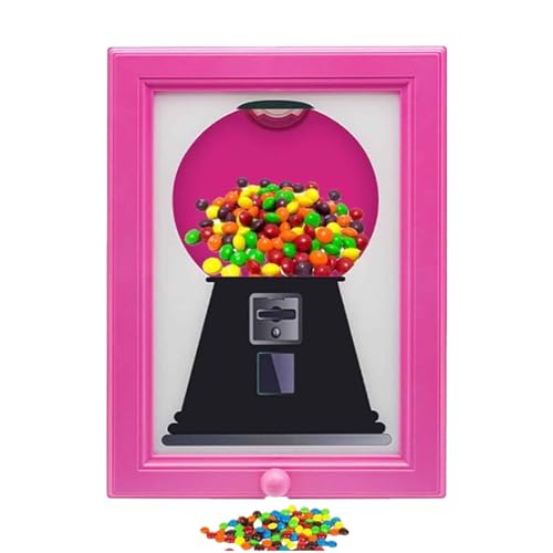 Candy Dispenser Picture Frame, Wandmontierte Süße Spender Gumball Maschine, Vintage han-dy Candy -Aufbewahrungsrahmen Für Süßigkeiten Nüsse, Halloween -Wohndekorationen Candy Dispenser Picture Frame, Wandmontierte Süße Spender Gumball Maschine, Vintage han-dy Candy -Aufbewahrungsrahmen Für Süßigkeiten Nüsse, Halloween -Wohndekorationen von Dfstvup
