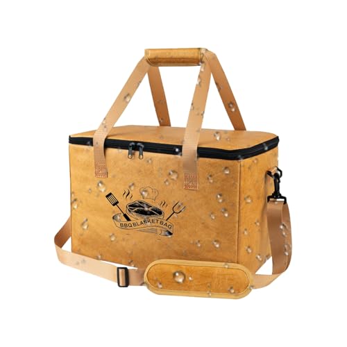 Dfstvup Grill Decke - Isolierte Fleischruhetasche,Klappbare Robuste Wärmetasche Für Rind Camping Picknick Outdoor von Dfstvup