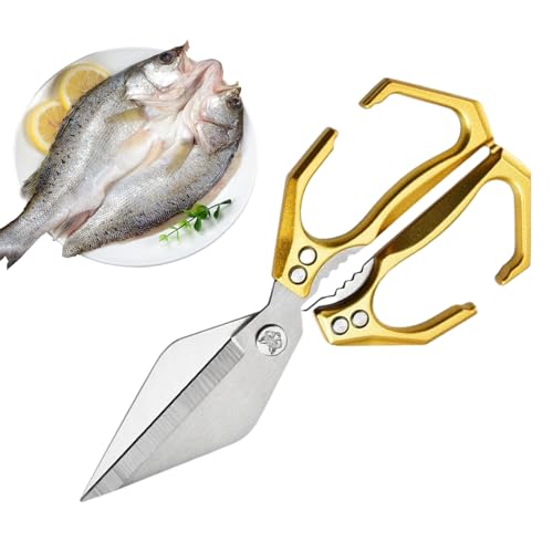 Dfstvup Küchenschere Für Lebensmittel - Robuste Haushaltsschere,Robuste Multifunktionsschere Für Geflügel Seafood Nüsse Verarbeitung von Dfstvup