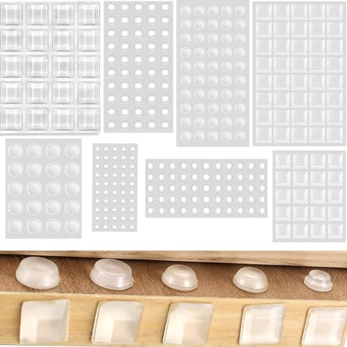 Dfuqanb 320 Stk Gummipuffer, Gummipuffer Selbstklebend, Elastikpuffer Transparent, Gumminoppen Transparent Selbstklebend, Gummifüße Selbstklebend, für Glasscheiben Türen Schrank - 8 Größen Dfuqanb 320 Stk Gummipuffer, Gummipuffer Selbstklebend, Elastikpuffer Transparent, Gumminoppen Transparent Selbstklebend, Gummifüße Selbstklebend, für Glasscheiben Türen Schrank - 8 Größen von Dfuqanb