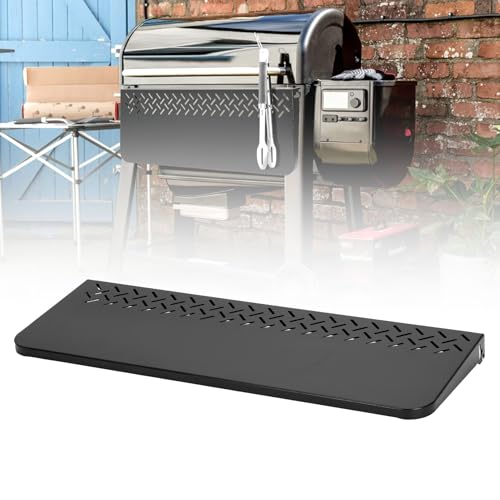 Dgavxa 91,4 cm faltbarer Beistelltisch für Weber Searwood 600/600XL, 31,8 kg, robuster Stahl-Grill-Vorbereitungstisch, einfach zu installieren und zusammenklappbar, Grillzubehör Dgavxa 91,4 cm faltbarer Beistelltisch für Weber Searwood 600/600XL, 31,8 kg, robuster Stahl-Grill-Vorbereitungstisch, einfach zu installieren und zusammenklappbar, Grillzubehör von Dgavxa