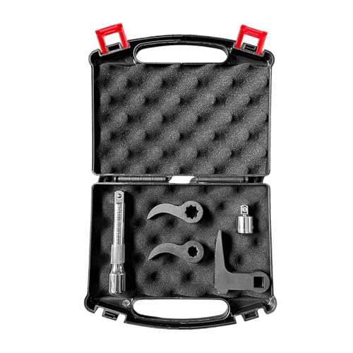 Crowbar Adapter Head Tools, Crowbar Adapter Head, Crow Bar Adapter, Adjustable Angle Head Drop Forged Steel Pry Bar 5-Piece Ratchet Adapter Set Adjustable And Versatile For Mechanics And Enthusiasts von Dgayaeic
