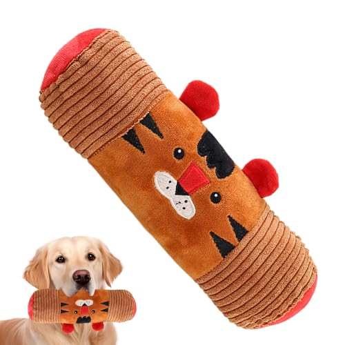 Dgayaeic Hunde Kauspielzeug Aus Plüschtieren - Tigerförmige Niedliche Plüschtiere | Spielzeug Mit Quietschfunktion Für Haustiere | Gegen Langeweile Zur Bereicherung Der Spielzeit Für Indoor Und Reisen Dgayaeic Hunde Kauspielzeug Aus Plüschtieren - Tigerförmige Niedliche Plüschtiere | Spielzeug Mit Quietschfunktion Für Haustiere | Gegen Langeweile Zur Bereicherung Der Spielzeit Für Indoor Und Reisen von Dgayaeic