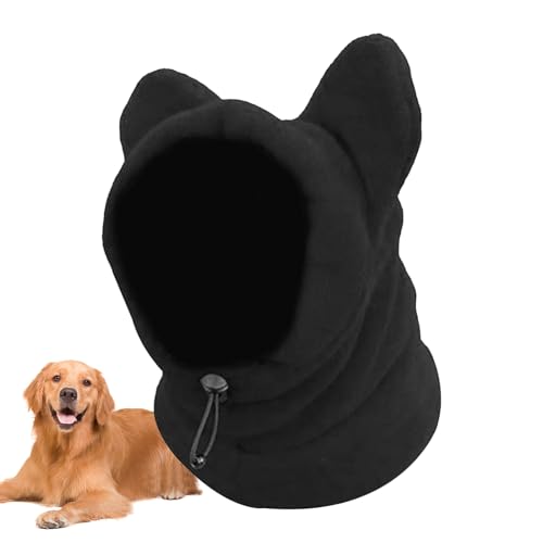 Dgayaeic Hundemütze Für Winter | Haube Mit Ohrenschützern Für Haustiere | Atmungsaktive Warme Hunde-Wintermütze Für Kaltes Wetter | Camping Outdoor Wandern Feste Verkleidungspartys von Dgayaeic