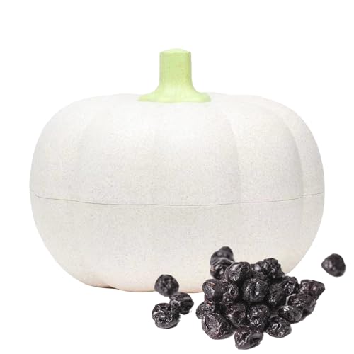 Dgayaeic Kürbis-Snack-Halter, abnehmbares Halloween-Snack-Organizer-Tablett – Halloween-Ablageschale für Obst, Nüsse, Süßigkeiten und Weihnachtssnacks von Dgayaeic