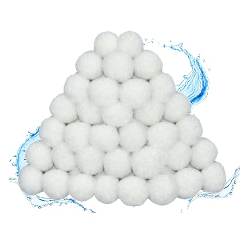 Dgayaeic Pool Filter Balls - Pool Filtration Balls | Effizienter Ersatz Polysphere Pumpe Wasserteich für Filtersystem Reinigung Wartung von Dgayaeic