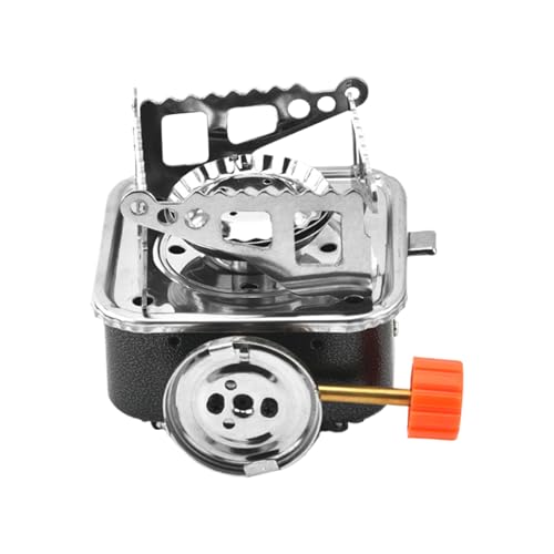 Dgayaeic Tragbarer Kocher - Kompakter Wanderkocher Zubehör,Leicht & Effizienter Kocher Für Trekking, Outdoor Ausrüstung von Dgayaeic