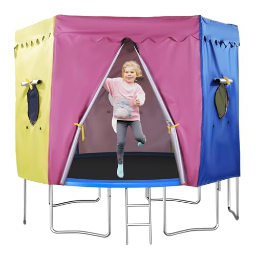 Dgayaeic Trampolin-Zeltabdeckung | Trampolin Sonnenschutz Dach – Sonnenschutz Regendicht Wasserdicht Stoff Tarp Enclosures Schutz für Springbecken Wasserparks Geburtstag Picknick Partys Dgayaeic Trampolin-Zeltabdeckung | Trampolin Sonnenschutz Dach – Sonnenschutz Regendicht Wasserdicht Stoff Tarp Enclosures Schutz für Springbecken Wasserparks Geburtstag Picknick Partys von Dgayaeic