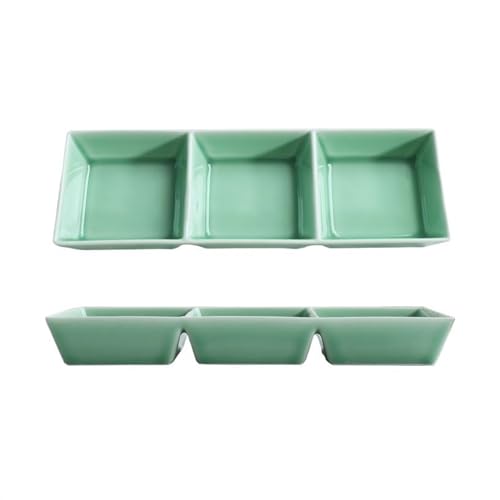 Dh2yjnbf3 Saucenschälchen 1 Stück Celadon Mixing DishHome Commercial Barbecue Sauce Bowl Distributed Dip Bowl Snack Dish Dipschalen Snackschalen(Green) von Dh2yjnbf3