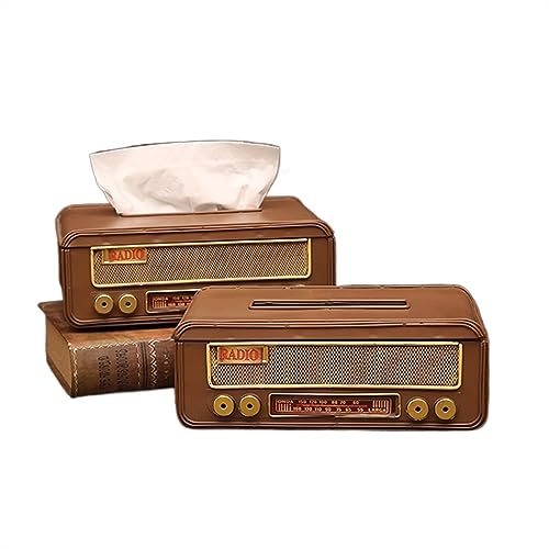 Dh2yjnbf3 Taschentuchbox Radio-Taschentuchbox, Haushalts-Wohnzimmer-Papierschublade, kreative Desktop-Papierschubladen-Dekoration Kosmetiktücherbox Dh2yjnbf3 Taschentuchbox Radio-Taschentuchbox, Haushalts-Wohnzimmer-Papierschublade, kreative Desktop-Papierschubladen-Dekoration Kosmetiktücherbox von Dh2yjnbf3