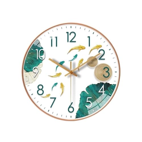 Dh2yjnbf3 Wohnzimmer 20cm Wanduhren Hängen Bett Zimmer Wohnzimmer Stille Mechanismus Batterie Betrieben Wand Uhr Decor Uhren Wohndeko von Dh2yjnbf3