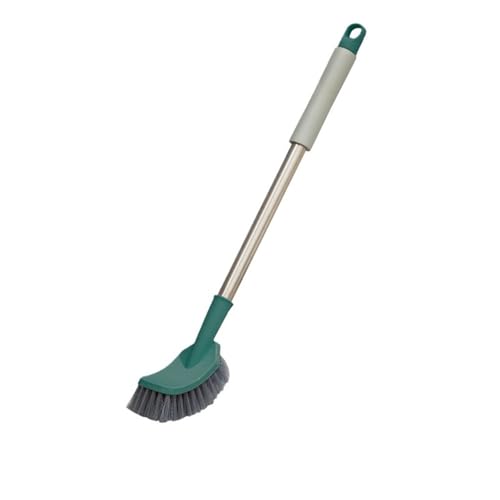 Gründliche Reinigung Toilettenbürste Haushalt Wandmontage Langer Griff Toilette Waschen Toilette Hängen Weichen Borsten Platzsparend(Green) von Dh2yjnbf3