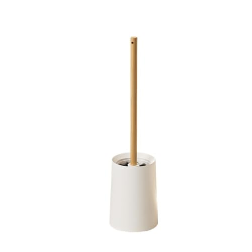 Gründliche Reinigung Toilettenbürste Haushalts-Toilettenbürste mit langem Griff, Wandmontage, bodenstehend, mit Basisreinigungsset Platzsparend(Weiß) von Dh2yjnbf3
