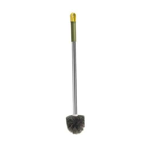 Gründliche Reinigung Toilettenbürste mit langem Griff, Haushaltsreinigung im Badezimmer, an der Wand montierte Toilettenreinigung Platzsparend(Green) von Dh2yjnbf3
