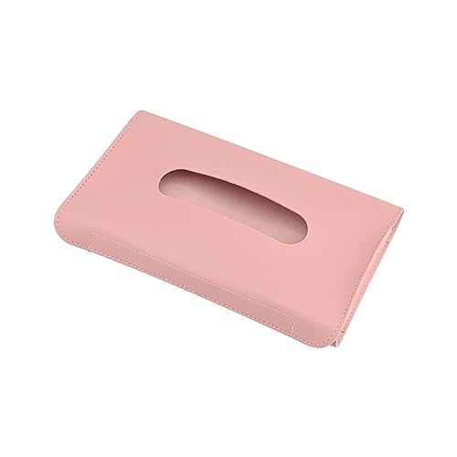 Taschentuchbox 1pc Tissue Box Handtuch Tissue Box Halter Lagerung Dekoration for Auto Home Office Zubehör Kosmetiktücherbox(Pink) von Dh2yjnbf3