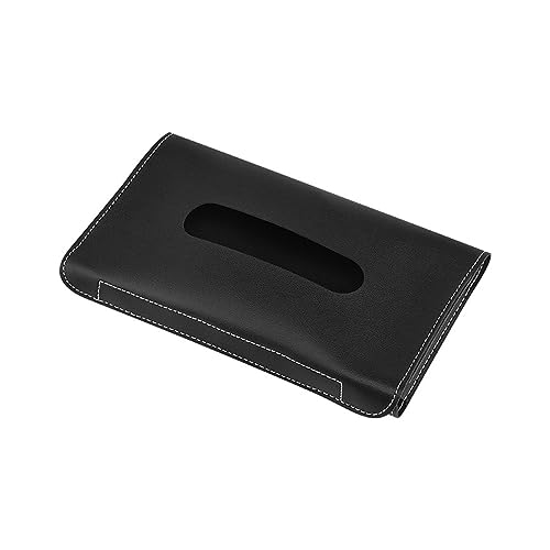Taschentuchbox 1pc Tissue Box Handtuch Tissue Box Halter Lagerung Dekoration for Auto Home Office Zubehör Kosmetiktücherbox(Schwarz) von Dh2yjnbf3