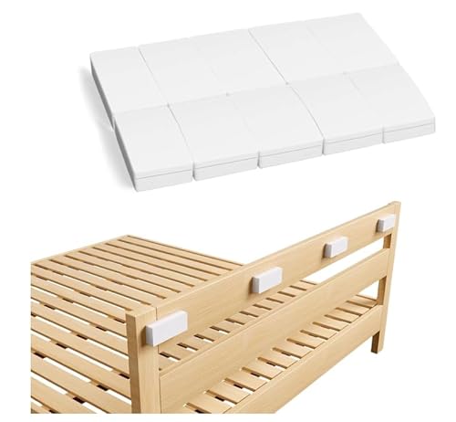 Dhisperares Wandschutz-Abstandshalter aus Eva-Schaumstoff, 20 Stück, 25mm, Selbstklebend für Bett und Türgriff, Weiß Dhisperares Wandschutz-Abstandshalter aus Eva-Schaumstoff, 20 Stück, 25mm, Selbstklebend für Bett und Türgriff, Weiß von Dhisperares