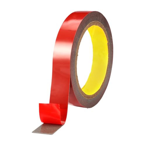 Doppelseitiges Klebeband 300 Cm X 2 Cm Doppelklebeband Extra Stark Wa Sserdichtes Universelles Multifunktionales HochtemperaturbestäNdig Schwarz Schaumstoffband Klebestreifen für Auto Wohn Bürodekor von Dhisperares