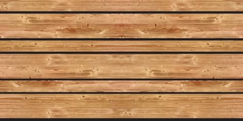 Zofix 3D-Wandpaneel aus Holz – Wandverkleidung in Holzoptik mit Styr Opor – dekorative 3D-Paneele für Heim- und Bürodekoration - Braun von Di-Lara