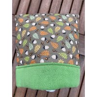 Kuschelsack/Schlafsack Kuschelhöhle Meerschweinchen Eichenblat/Grün von DiBisPipiPad