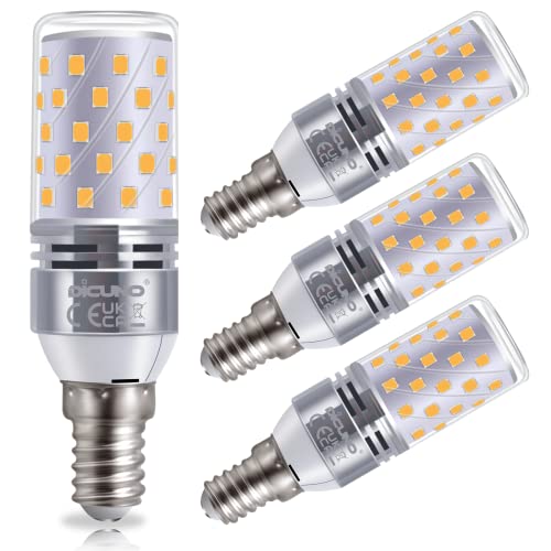 DiCUNO E14 LED Mais Glühbirne 8W, 4000K Neutralweiß, entspricht zu 100W Glühbirne, 1000LM LED Maiskolben E14, CRI 85, nicht Dimmbar, kleine Edison Schraube für Kronleuchter, Designerlampe, 4er Set von DiCUNO