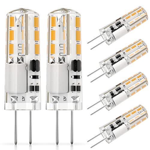 DiCUNO G4 LED Warmweiß Birnen, 12V 1,2W ersetzt 10W Halogenlampe, 3000K, 120lm Energiesparlampe, G4 mini LED Leuchtmittel, Flimmerfrei, Nicht dimmbar, 6er Pack DiCUNO G4 LED Warmweiß Birnen, 12V 1,2W ersetzt 10W Halogenlampe, 3000K, 120lm Energiesparlampe, G4 mini LED Leuchtmittel, Flimmerfrei, Nicht dimmbar, 6er Pack von DiCUNO