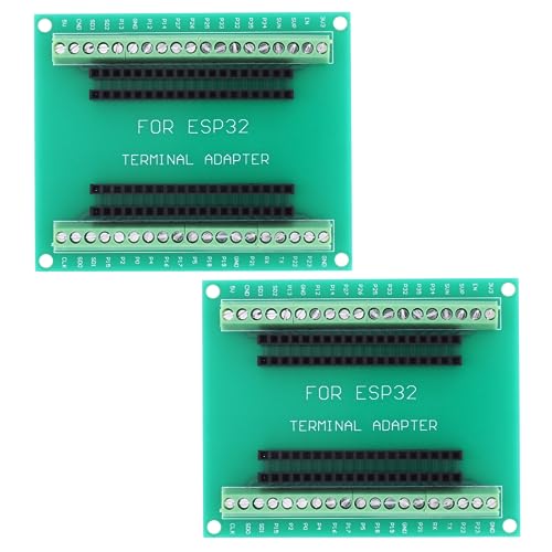 DiGiYes 2 Stück Erweiterungskarte ESP32 WiFi Bluetooth GPIO 1 in 2 für 38Pin schmale Version Entwicklungsplatine für ESP32 ESP-WROOM-32 Mikrocontroller DiGiYes 2 Stück Erweiterungskarte ESP32 WiFi Bluetooth GPIO 1 in 2 für 38Pin schmale Version Entwicklungsplatine für ESP32 ESP-WROOM-32 Mikrocontroller von DiGiYes