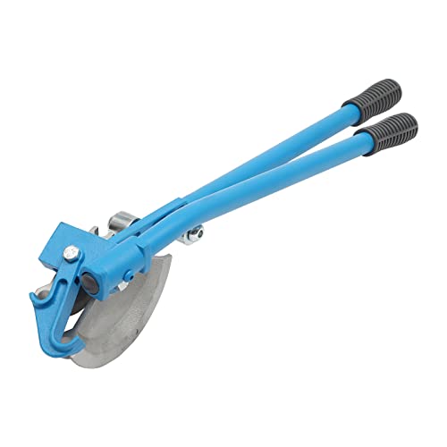 Rohrbiegemaschine manuell, für Rohrdurchmesser 15-32 mm und Biegeradius bis 90°, Handbiegegerät für Alu-, Kupfer- und Kunststoffrohre, Hohe Genauigkeit Rohrbieger von DiLiBee