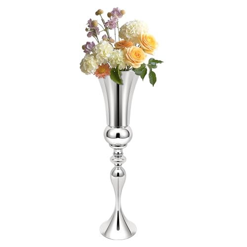 Splitter Eisen Blumenvase Luxus Blumenvase Hohe Bodenstehende Vase Hochzeit Tischdekoration Splitter Eisen Blumenvase Luxus Blumenvase Hohe Bodenstehende Vase Hochzeit Tischdekoration von DiLiBee