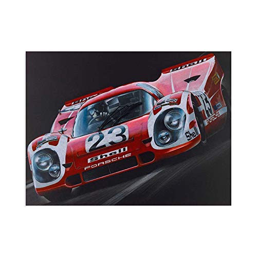 DìMò ART Kunstdruck auf Leinwand, Motiv Strothers, Todd Porsche 917 von DìMò ART
