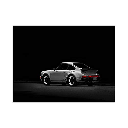 DìMò ART Kunstdruck auf Leinwand Rogan, Mark 1978 Porsche 930 Turbo Größe 70 x 50 cm von DìMò ART