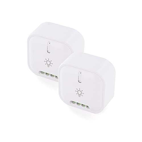 DiO Set mit 2 Modulen On/Off 1000 W zur kabellosen Beleuchtung von DiO Connected home