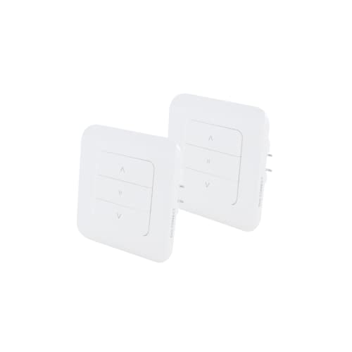 DiO Connected home 2er Set-Anschluß Rollladenschalter-DiO Connect, Weiß, One Size von DiO Connected home