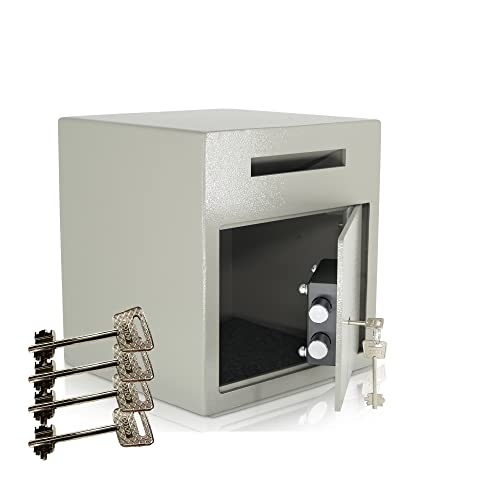 Einwurftresor | Briefkastensafe | Deposit-Tresore | 4x Schlüssel von DiaDorn