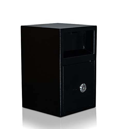 Einwurftresor mit Einwurfklappe | 4 Augen Prinzip | Deposittresor | Sicherheitsstufe A | 2 Schlösser von DiaDorn