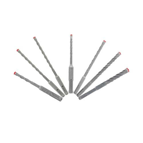 Diablo 7-teiliges Rebar Demon SDS-Plus 4-Cutter Vollhartmetallkopf Hammerbohrer-Set für Beton und verstärkte Materialien - DMAPL9920-S7 von Freud