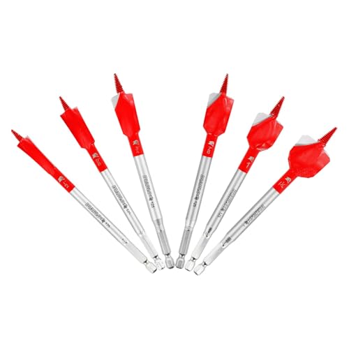 Freud-Diablo Unisex-Erwachsene DSPD4920-S6 DB Spaten-Bit Demo 6-teiliges Set, Multi, One Size von Diablo
