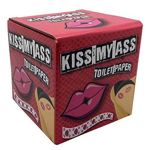 Kiss My Ass Toilettenpapier von Diabolical Gifts