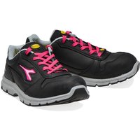 Diadora - Run Low schwarz/pink S3 src Gr. 37 - Schwarz von Diadora