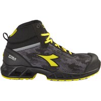 Diadora - Shark Stable Impact Mid S3 src esd Sicherheitsschuhe - 48 eu - Schwarz / grau - Schwarz / grau von Diadora