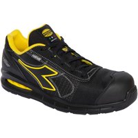 Run Net Airbox Matryx Master Low S3 src esd Sicherheitsschuhe - 47 eu - Schwarz / Gelb - Diadora von Diadora