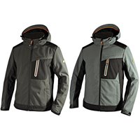Utility Tech Tech Softshell-Arbeitsjacke - l - Grau - Diadora von Diadora