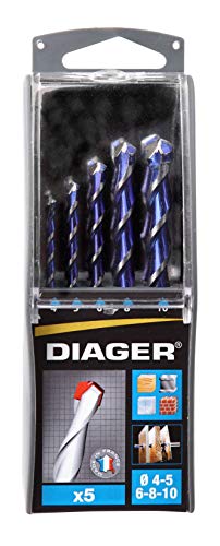 Diager 215b – Bohrer Set nur Universal Multi 5 Stück. von Diager