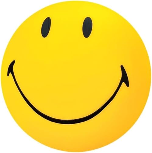 Diagwache Wiederaufladbares dreifarbiges Smiley-Nachtlicht, Gemütliche Mädchen-Schlafzimmer-Bodenlampe - Entzückende Kinderzimmer-Deko-Lampe, Multifunktionale dimmbare Helligkeit von Diagwache