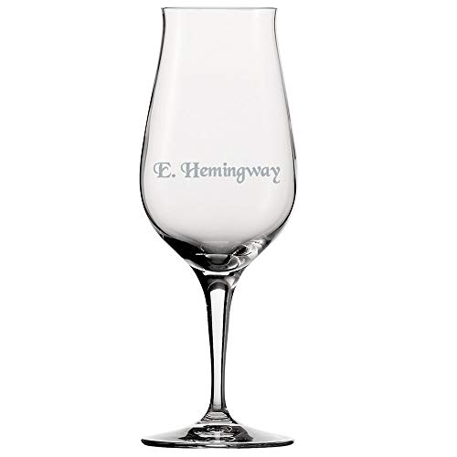 Personalisiertes Whisky Nosing-Glas mit Gravur des Name oder persönlicher Spruch - Spülmaschinenfestes Whiskyglas mit individueller Personalisierung nach Wunsch von Diamandi