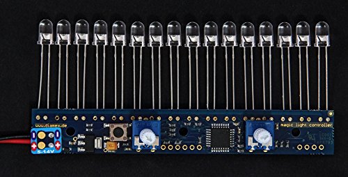 Diamex 16 Kanal Lauflicht mit verschiedenen Effekten + 16 Weisse 5mm LED´s von Diamex